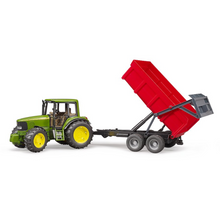 Load image into Gallery viewer, BRUDER 1:16 JOHN DEERE 6920 Tractor W/ Tipping Trailer
