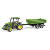 BRUDER 1:16 JOHN DEERE 5115M Tractor W/ Tipping Trailer