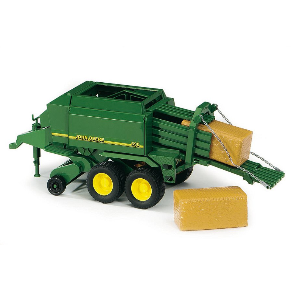 Load image into Gallery viewer, BRUDER 1:16 JOHN DEERE 690 Big Balepress