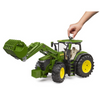 BRUDER 1:16 JOHN DEERE 7R350 Tractor W/ Frontloader