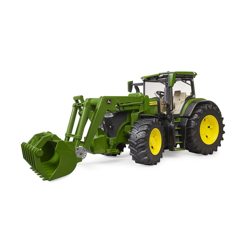 Load image into Gallery viewer, BRUDER 1:16 JOHN DEERE 7R350 Tractor W/ Frontloader