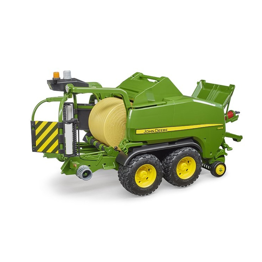 Load image into Gallery viewer, BRUDER 1:16 JOHN DEERE C441R Wrapping Baler