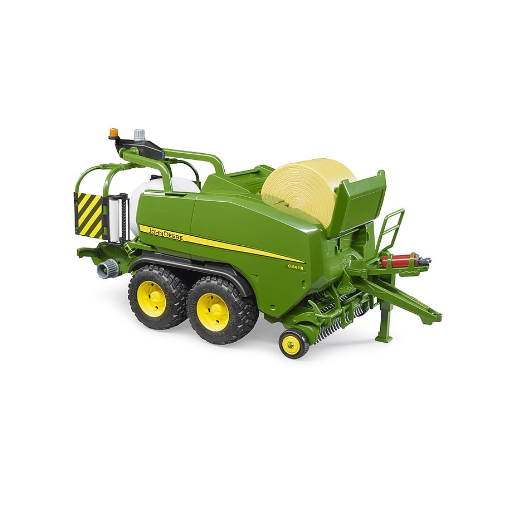 Load image into Gallery viewer, BRUDER 1:16 JOHN DEERE C441R Wrapping Baler