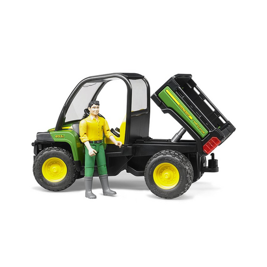 BRUDER 1:16 JOHN DEERE XUV 855D W/ Driver