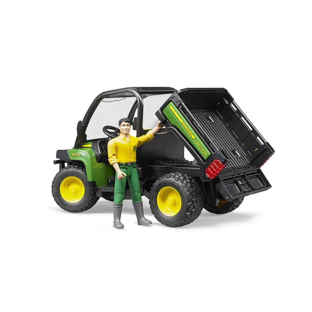 Load image into Gallery viewer, BRUDER 1:16 JOHN DEERE XUV 855D W/ Driver