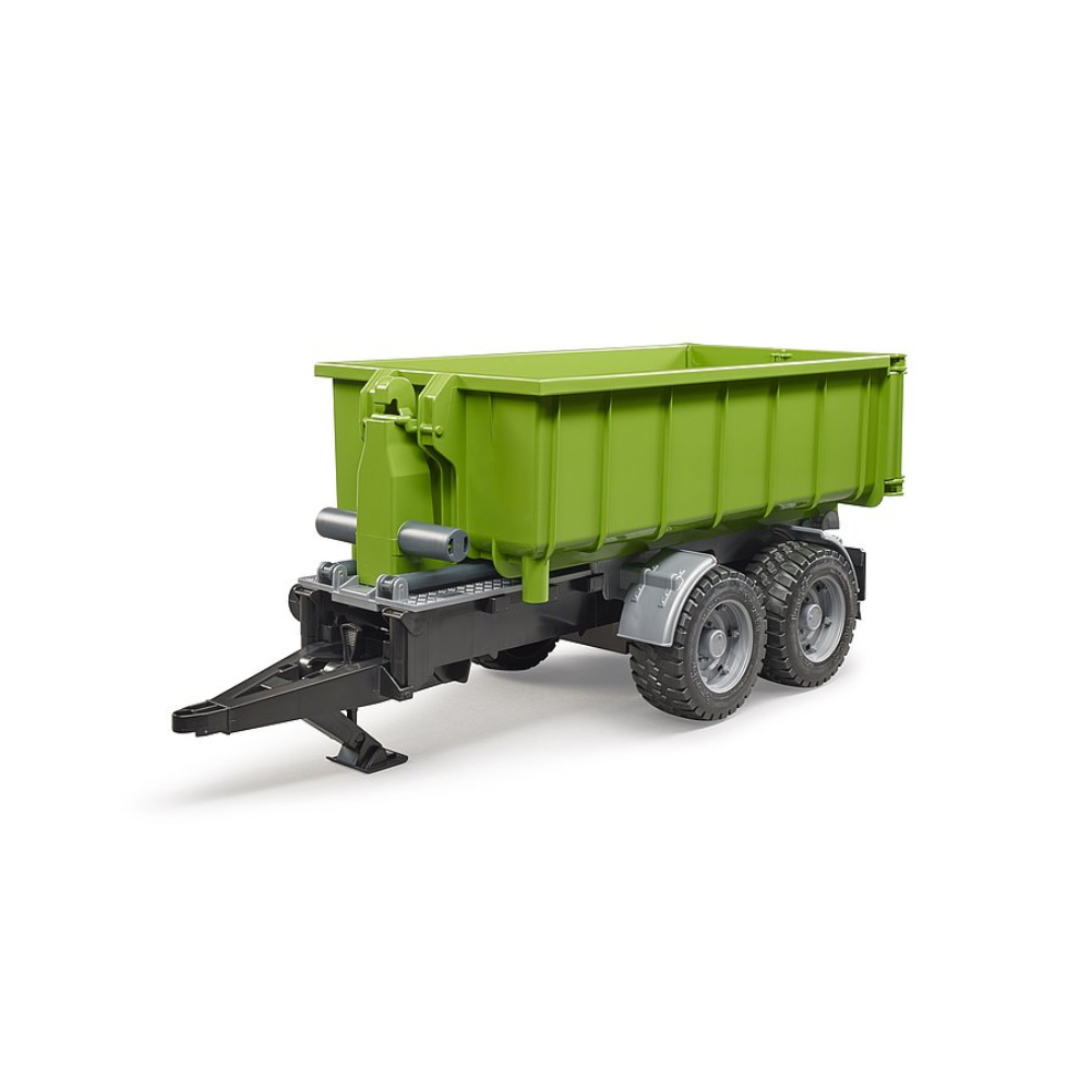 Load image into Gallery viewer, BRUDER 1:16 Hook Lift Trailer Suits Tractors - 02035