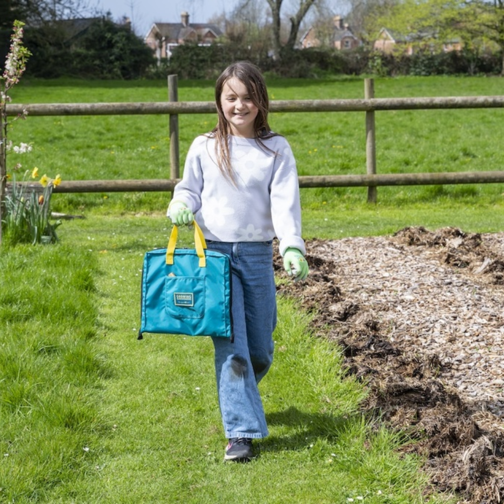 Load image into Gallery viewer, BURGON &amp; BALL Growing Gardeners Potting Mat &amp; Tool Bag