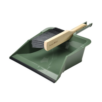 BURGON & BALL Large Dustpan & Brush Set - RHS-Endorsed
