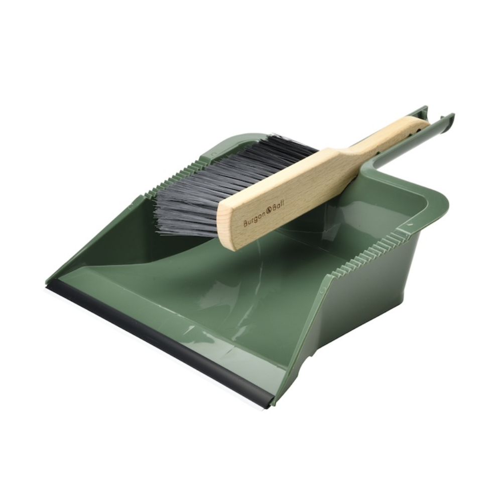 Load image into Gallery viewer, BURGON &amp; BALL Large Dustpan &amp; Brush Set - RHS-Endorsed