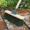 BURGON & BALL PVC 12" Stiff Garden Brush / Broom - RHS-Endorsed