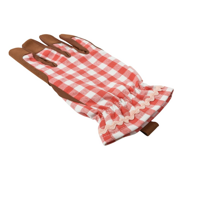BURGON & BALL Collector Series Gloves - Red Check