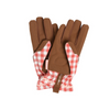 BURGON & BALL Collector Series Gloves - Red Check