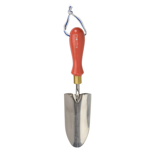BURGON & BALL Collector Series Hand Transplanting Trowel - Red