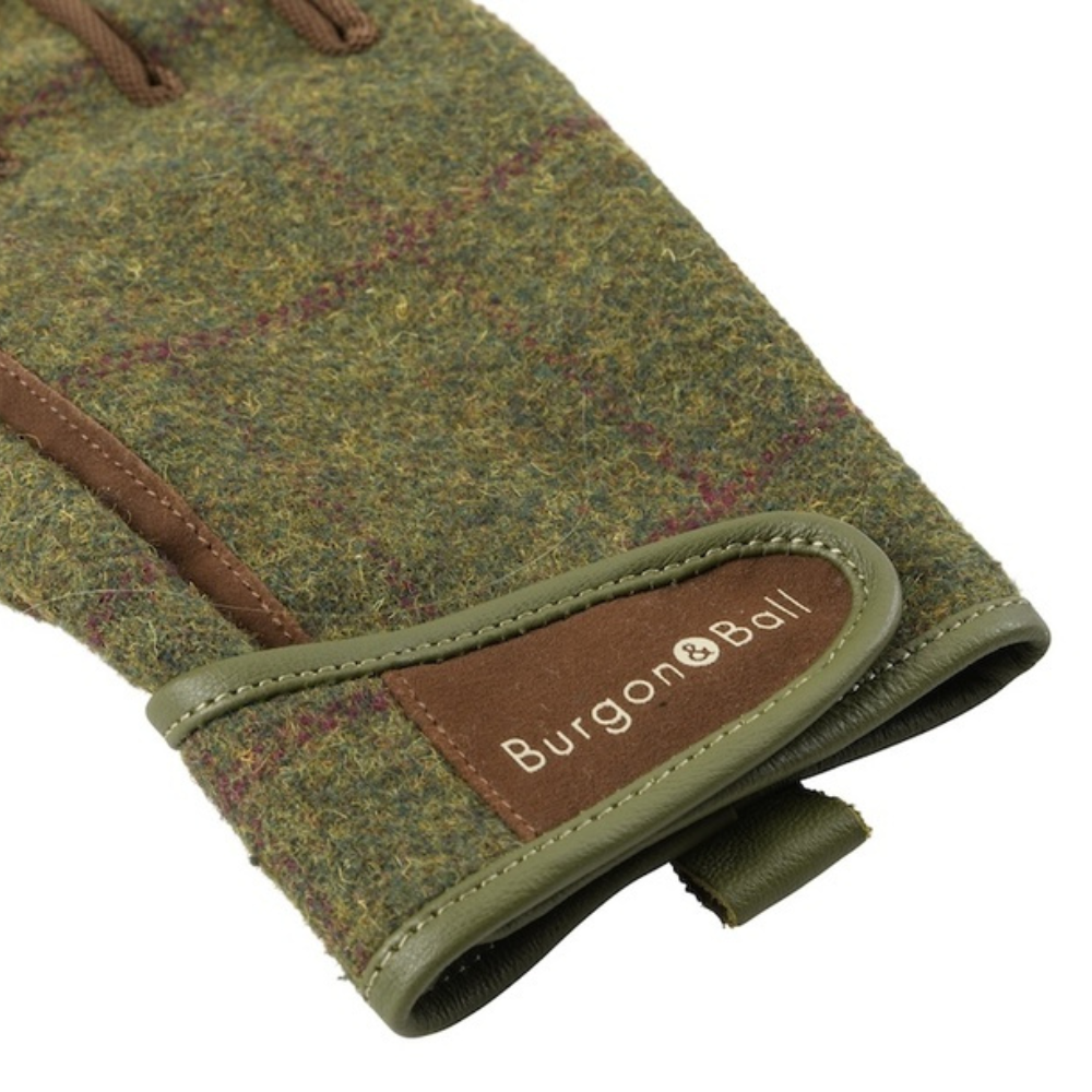 Load image into Gallery viewer, BURGON &amp; BALL Men&#39;s Dig the Glove Gardening Gloves - Heritage Tweed M/L