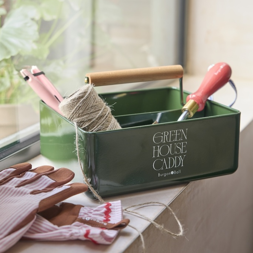 Load image into Gallery viewer, BURGON &amp; BALL Greenhouse Caddy - Heritage Green