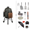 THE BASTARD VX Medium Kamado Charcoal Grill - 12pce Deluxe Kit  **Limited Stock**