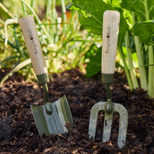 BURGON & BALL BoronGreen Hand Fork - RHS Endorsed