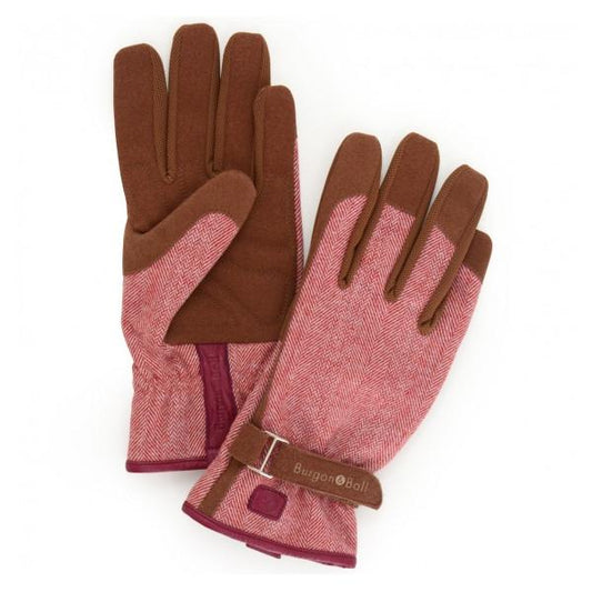 BURGON & BALL  |  Love the Glove - Red Tweed S/M