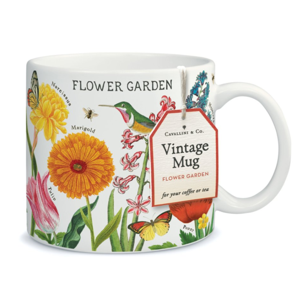 CAVALLINI & Co. Ceramic Mug - Flower Garden