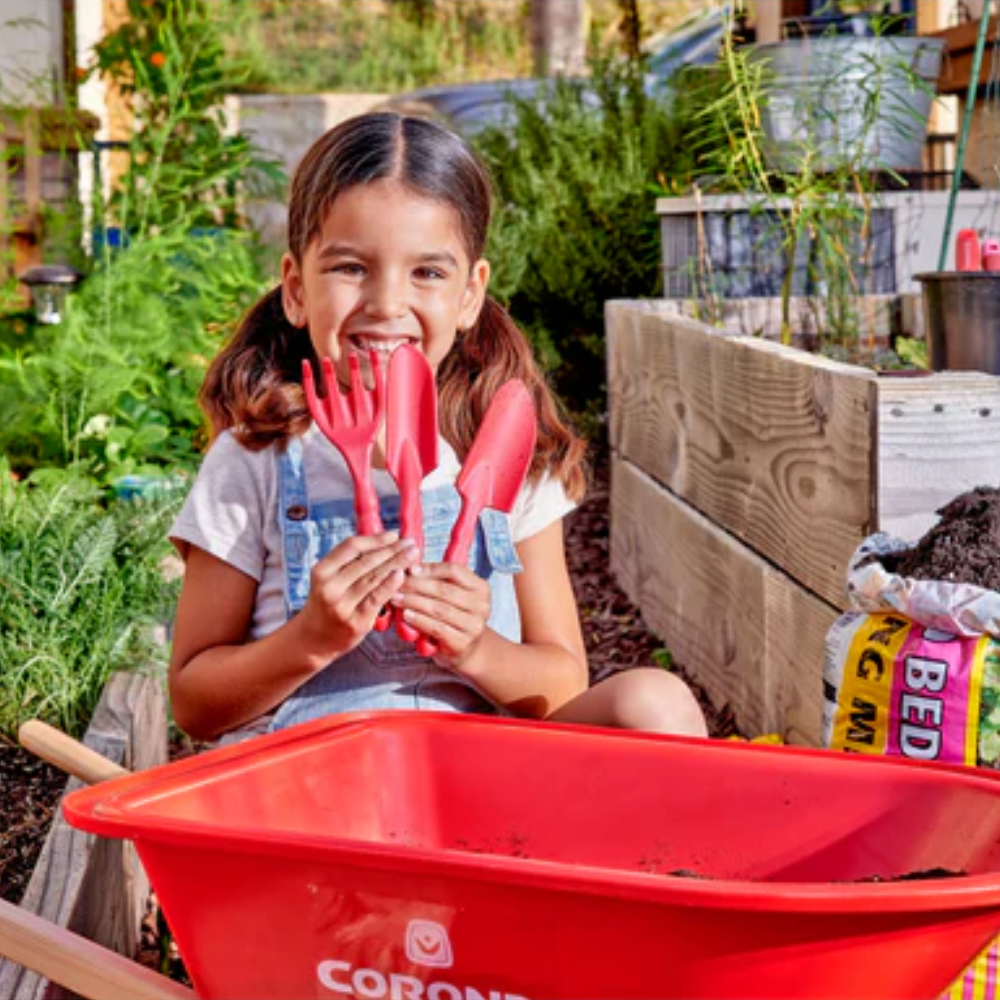 Load image into Gallery viewer, CORONA Kids 3pc Garden Tool Set