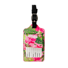Load image into Gallery viewer, CP ACCESSORIES Luggage Tag - Pink Hibiscus