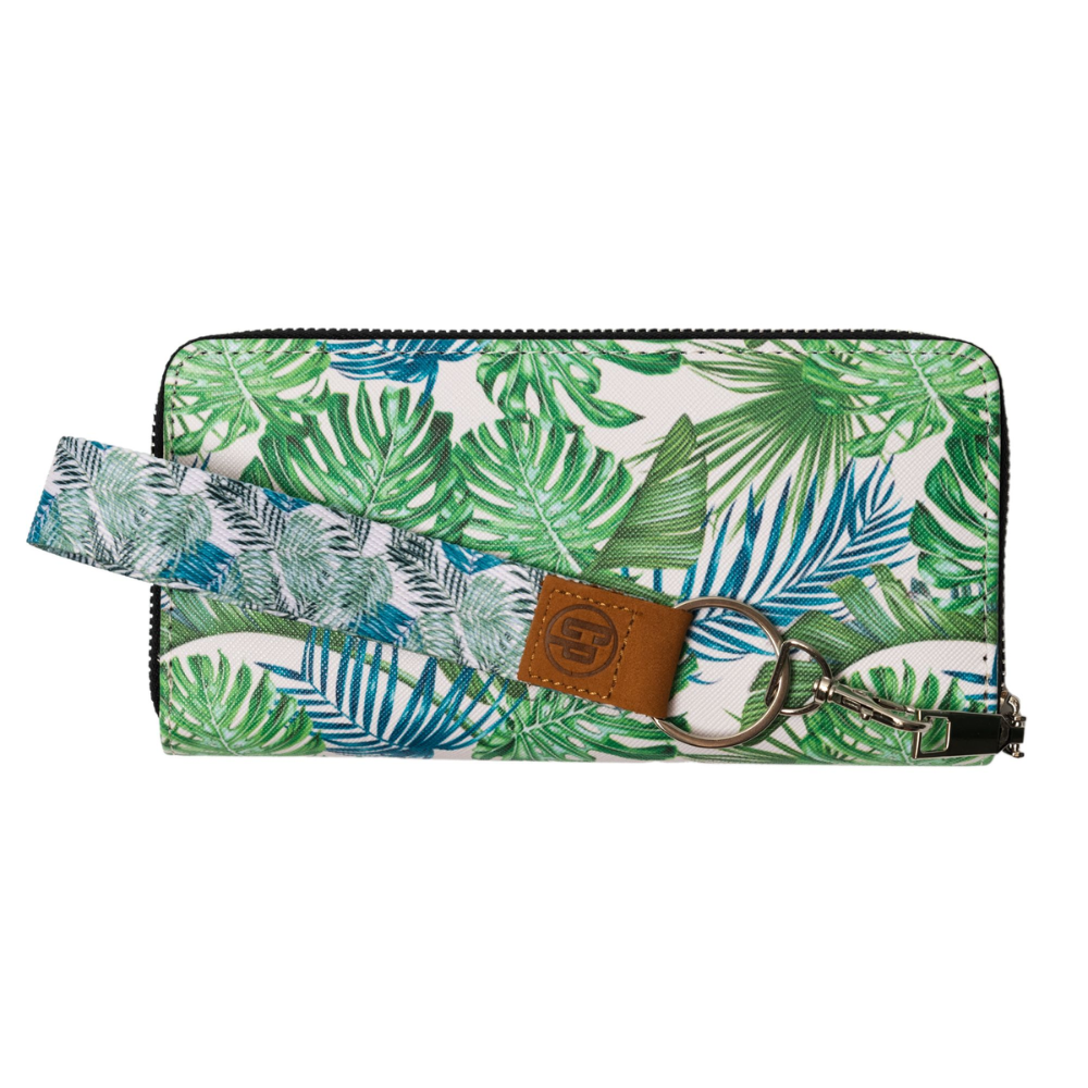 CP ACCESSORIES Wallet & Key Tag Set - Palm Leaves