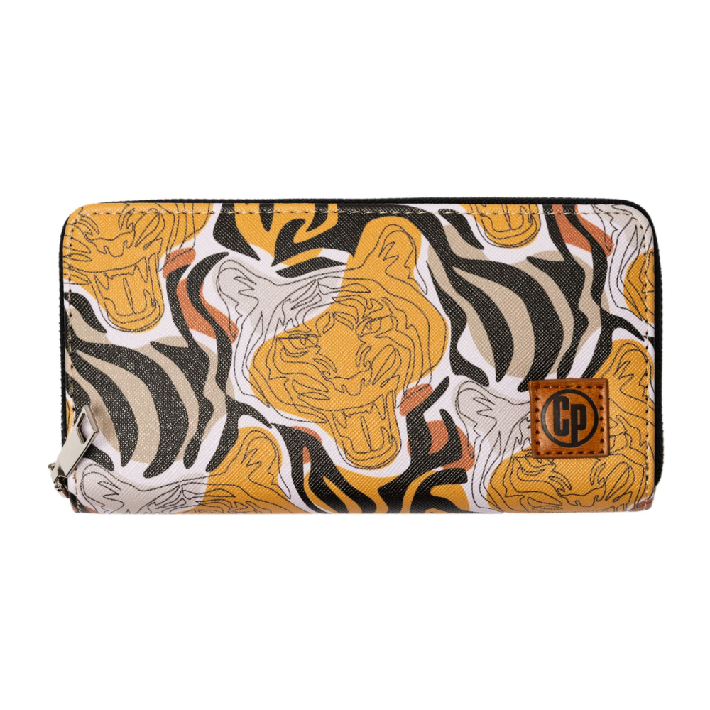 CP ACCESSORIES Wallet - Tiger Line Drawing