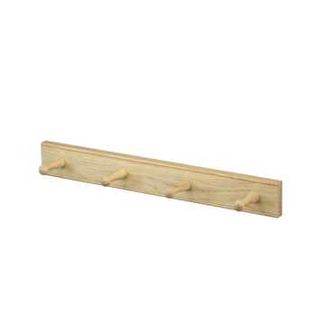 CREAMORE MILL Oak Peg Rail - 4 Peg