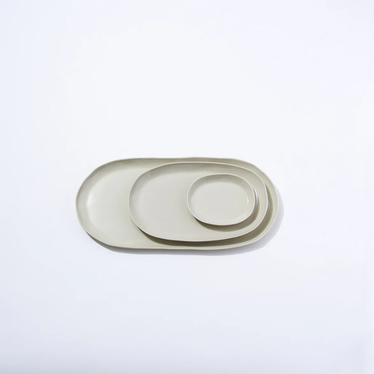 MARMOSET FOUND Cloud Oval Plate - Medium