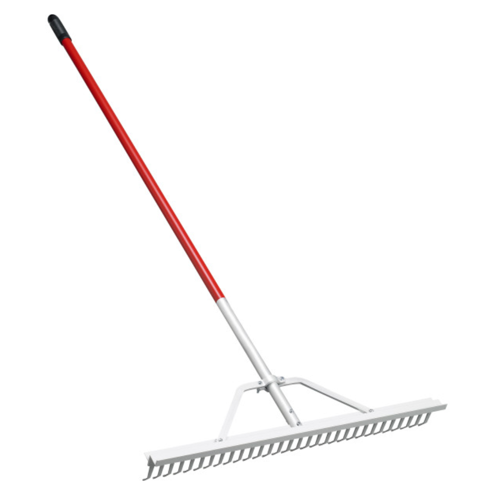 CORONA Landscape Rake With Aluminum Handle - 30in