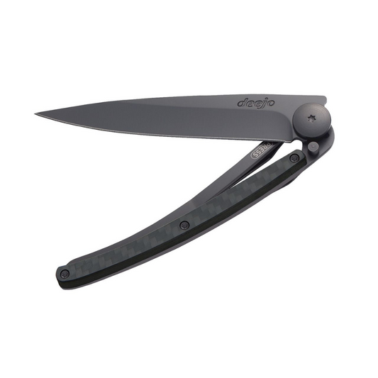 DEEJO Classic Knife 37g - Black Carbon Fibre