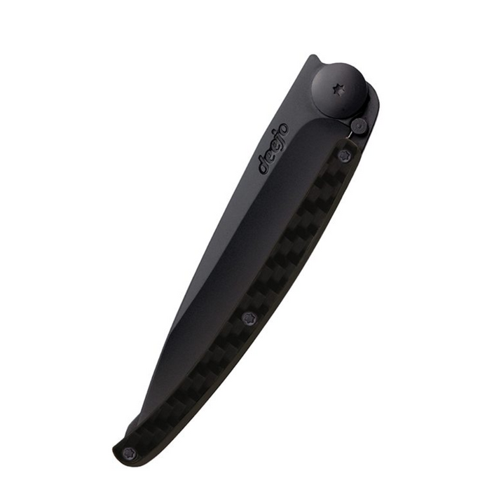 DEEJO Classic Knife 37g - Black Carbon Fibre