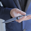 DEEJO Classic Knife 37g - Black Carbon Fibre