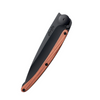 DEEJO Classic Wood Knife 37g - Black Coral