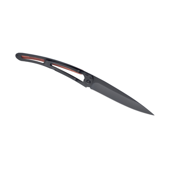 DEEJO Classic Wood Knife 37g - Black Coral