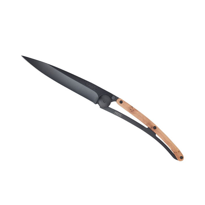 DEEJO Classic Wood Knife 37g - Black Olive Wood