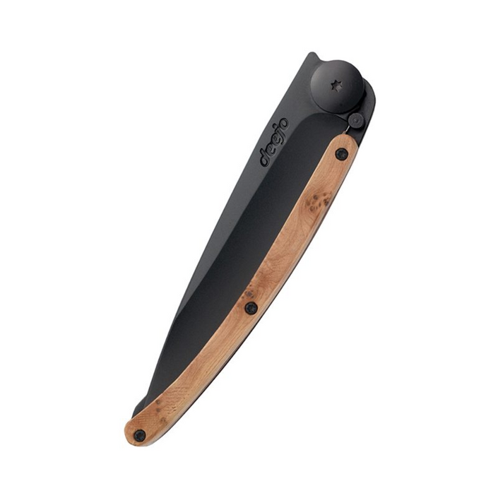 DEEJO Classic Wood Knife 37g - Black Olive Wood