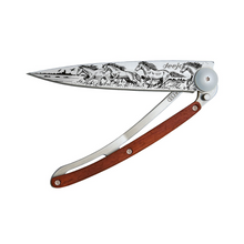 Load image into Gallery viewer, DEEJO Coralwood Knife 37g - Wild Horses
