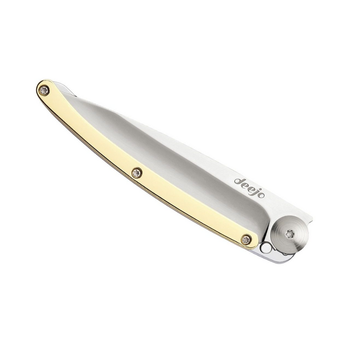 DEEJO Gold Plated Handle Knife 37g - Yellow Gold