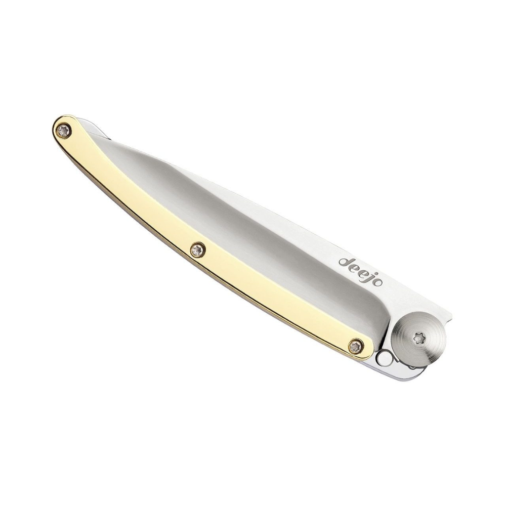 Load image into Gallery viewer, DEEJO Gold Plated Handle Knife 37g - Yellow Gold