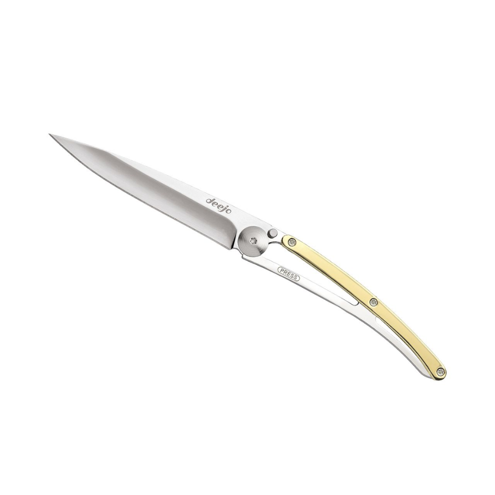 Load image into Gallery viewer, DEEJO Gold Plated Handle Knife 37g - Yellow Gold