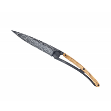 Load image into Gallery viewer, DEEJO Olivewood Knife Black 37g - Pacific