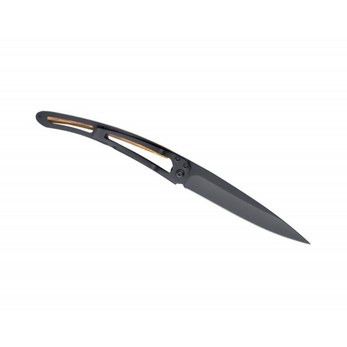 DEEJO Olivewood Knife Black 37g - Pacific