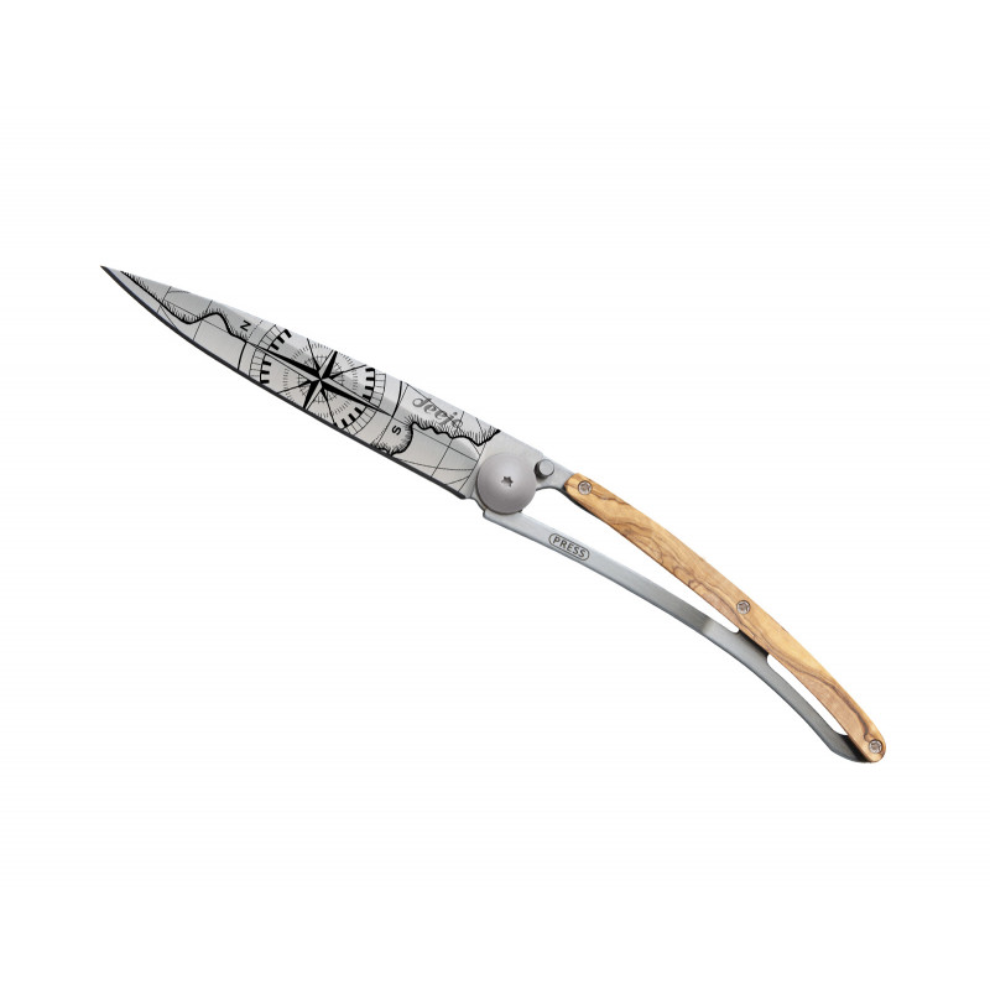 Load image into Gallery viewer, DEEJO Olivewood  Knife 37g - Terra Incognita