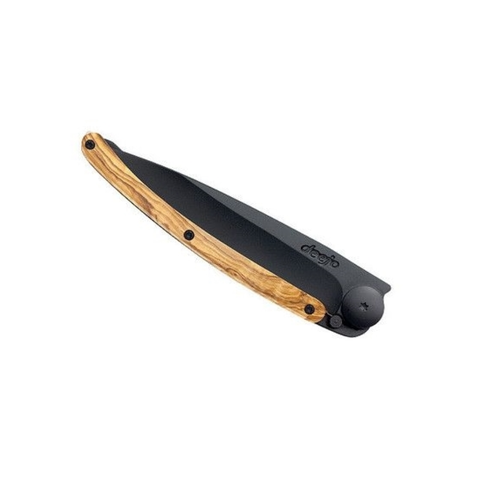 Load image into Gallery viewer, DEEJO Classic Wood Knife 27g - Olivewood