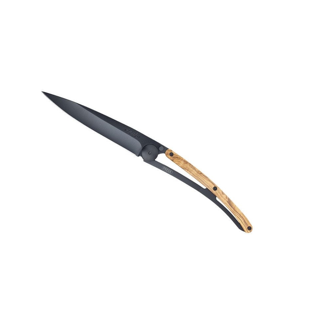 Load image into Gallery viewer, DEEJO Classic Wood Knife 27g - Olivewood