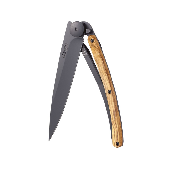 DEEJO Classic Wood Knife 27g - Olivewood