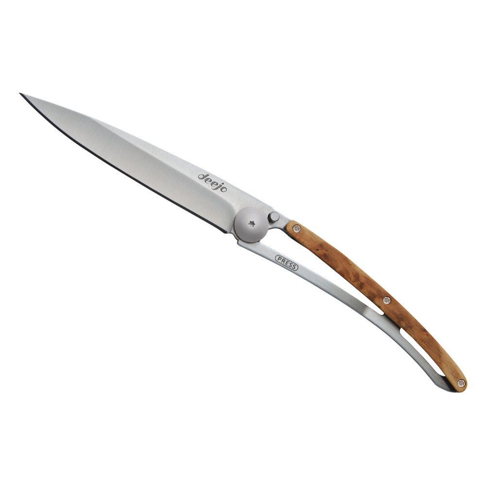 Load image into Gallery viewer, DEEJO Classic Wood Knife 37g - Juniper