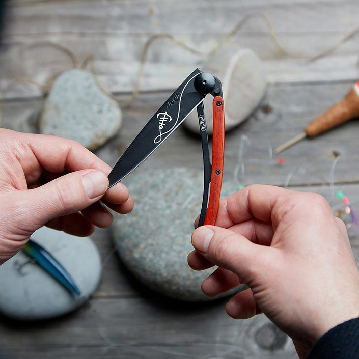 DEEJO Rosewood Knife Black 37g - Anchor