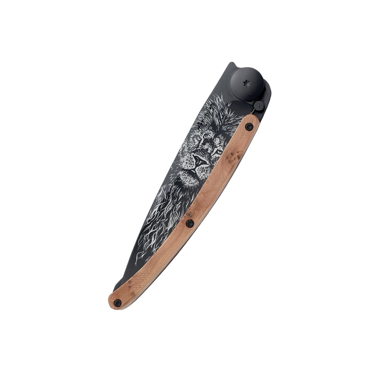 Load image into Gallery viewer, DEEJO Tattoo Black Knife 27g - Lion